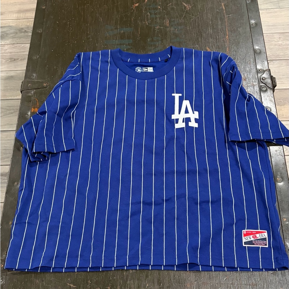 Blue Striped LA T-Shirt